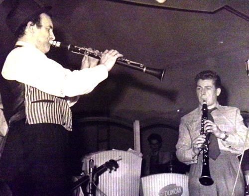 Jimmy Thomson with Acker BNilk